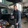 Relaxdays Abschließbarer Werkstattwagen Schubladen Bild 5