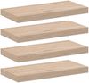 vidaXL Schweberegale 4 Stk. 50x23,5x4 cm Holzwerkstoff 4010687 Bild 2
