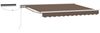 vidaXL Elektrische ausziehbare Markise Taupe 5 x 3,5 m 3426467 Bild 2