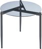 Beistelltisch Ulökantaa Ø50x50 cm Rauchglas, grau [en. casa] Bild 3