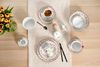 Eierbecher 6er Set Doppio Shanti rot Bild 1