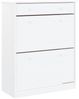 vidaXL Schuhschrank ALTA Weiß 77x35x96 cm Massivholz Kiefer 353924 Bild 2