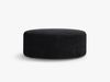 Micadoni Pouf Dia 90cm Kord Tilia Schwarz Bild 3