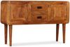 vidaXL Sideboard Massivholz mit Honigfarbenem Finish 120x30x75 cm 244682 Bild 2