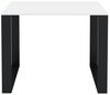 AKKE Esstisch, Esszimmertisch LOFT Schwarze Beinen Küchentisch Bürotisch 2mm-PVC Bild 3