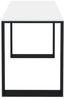 AKKE Esstisch, Esszimmertisch LOFT Schwarze Beinen Küchentisch Bürotisch 2mm-PVC Bild 2