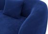 Couchlandschaft Marbella U Form in Samtstoff - Samtstoff - dunkelblau - Links Bild 5