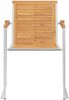 vidaXL Gartenstühle 6 Stk. mit Kissen Massivholz Teak 3078589 Bild 5