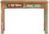 vidaXL Konsolentisch 110x30x75 cm Altholz Massiv 352781 Bild 3
