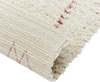 Teppich Baumwolle beige 140 x 200 cm geometrisches Muster Kurzflor BETTIAH Bild 5