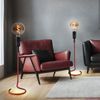 Tischlampe, Kabel Design, rot, H 46,5 cm Bild 3