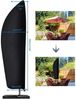 Sonnenschirm Schutzhülle 210D Oxford Gewebe Wasserdicht 265x40/70/50cm Bild 2