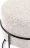 Fußhocker >Syke< in schwarz-creme-braun - 44 (H) Bild 3