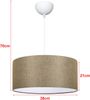 Hängeleuchte Sutton Beige [lux. pro] Bild 2