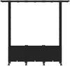 vidaXL Hochbeet mit Rankgitter und Dach Schwarz 162,5 x 40 x 142 cm PP 3423117 Bild 4