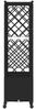 vidaXL Hochbeet mit Rankgitter und Dach Schwarz 162,5 x 40 x 142 cm PP 3423117 Bild 5