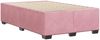 vidaXL Bettgestell ohne Matratze Rosa 120x190 cm Samt 3284624 Bild 3