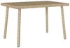 vidaXL Garten-Couchtisch Rechteckig Beige 60x40x37 cm Poly Rattan 4104053 Bild 2