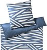 JOOP! Comfort Satin Bettwäsche 4102-2 Cross Beige Blau 135x200 Bild 3