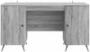 vidaXL Schreibtisch Graues Sonoma 142,5 x 50 x 75 cm Holzwerkstoff 3414636 Bild 5