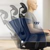 CLP Bürostuhl Elisha höhenverstellbar drehbar und ergonomisch,schwarz Bild 5