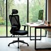 CLP Bürostuhl Elisha höhenverstellbar drehbar und ergonomisch,schwarz Bild 3