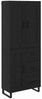 vidaXL Highboard Schwarz Eichen-Optik 69,5 x 34 x 180 cm Holzwerkstoff 3416063 Bild 2