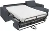 Vente-unique - CALITO Sofa Stoff GrauGrau - B 223 cm152 cm x H 85 cm x L 278 cm Bild 4