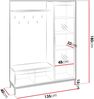 Garderoben-Set Ozmi 1D1K (Farbe: Schwarz) Bild 5