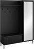 Garderoben-Set Ozmi 1D1K (Farbe: Schwarz) Bild 3