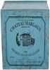 Flaschenbox SURAT Blue Fregata Mahagoni ca. H40cm Shabby Weinregal Cube Regal Bild 4