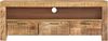 vidaXL TV-Schrank 110x30x40 cm Raues Mangoholz 338026 Bild 2
