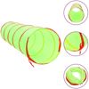 Spieltunnel mit 250 Bällen Grün 175 cm Polyester Bild 3