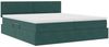 vidaXL Aufbewahrungsbett mit Matratze Dunkelgrün 100 x 200 cm 3370970 Bild 5