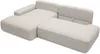 Vente-unique - DAVISO Sofa Stoff Beige - B 164 cm x H 87 cm x L 276 cm Bild 5
