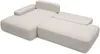 Vente-unique - DAVISO Sofa Stoff Beige - B 164 cm x H 87 cm x L 276 cm Bild 4