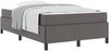 vidaXL Bettrahmen mit Matratze Grau 120 x 200 cm Stoff 3398997 Bild 2