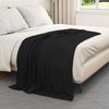 vidaXL Wohndecken 6 pcs Schwarz 170 x 130 cm Fleece 42017065 Bild 3