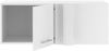 XORA 'PRIMUS' Aufsatz Eckschrank Küchenschrank, Holznachbildung Weiß, 100 x 38 x 68 cm, 1 Drehtür Bild 3