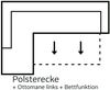 COTTA Ecksofa Enterprise L-Form, mit Kopf- und Armteilverstellung, wahlweise mit Bettfunktion Bild 3