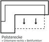 COTTA Ecksofa Enterprise L-Form, mit Kopf- und Armteilverstellung, wahlweise mit Bettfunktion Bild 4