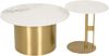 Livin Hill Couchtisch Set Modig Goldene Beine, weiße Tischplatte M53 Bild 2