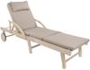 Bellavista St. Tropez Gartenliege, Akazien Holz, FSC 100, mit Rollen Bild 5
