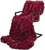 vidaXL Rutschfeste Decke aus Kunstkaninchenfell Olite 4 pcs Polyester 42021853 Bild 3