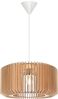 Nordlux Asti 50 Holzlamellen Pendelleuchte E27 naturfarbend Bild 4
