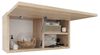 Platan Room Hängeschrank Badmöbel Badschrank 60, 80 oder 120cm breit matt Bild 4