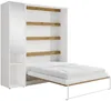 Vente-unique - RAPILI Bett Holz, Platte BeigeWeiß - B 50 cm239,2 cm x H 225,2 cm x L 209 cm Bild 3