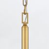 Elstead Lighting LED Pendelleuchte Nottingham 51cm Antikmessing Bernstein Bild 5