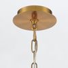 Elstead Lighting LED Pendelleuchte Nottingham 51cm Antikmessing Bernstein Bild 2