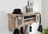 Wandgarderobe Mango 115x30x45 whitewash lackiert RAILWAY #359 Bild 2